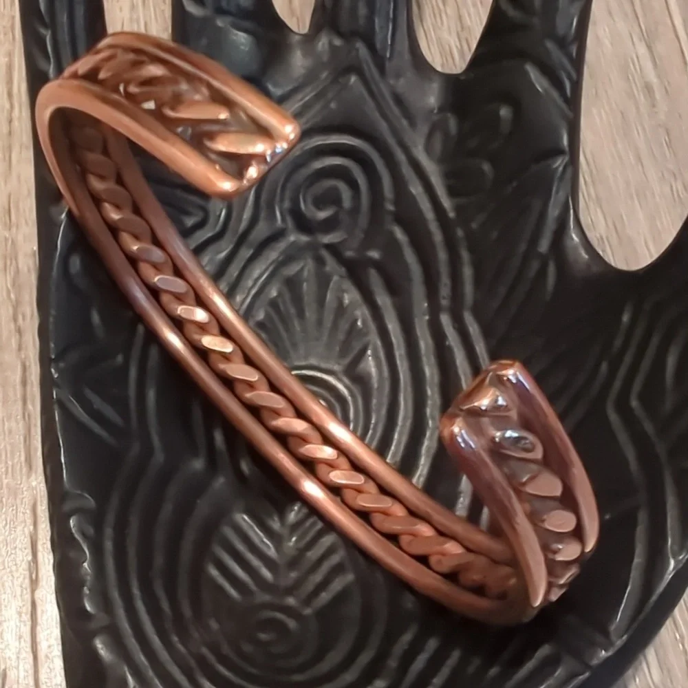 Southwest Artisan Handmade Copper Twist Cuff